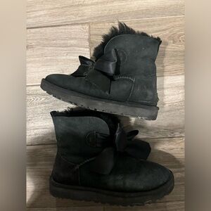 ugg boots size 6 women, Black, Warm
